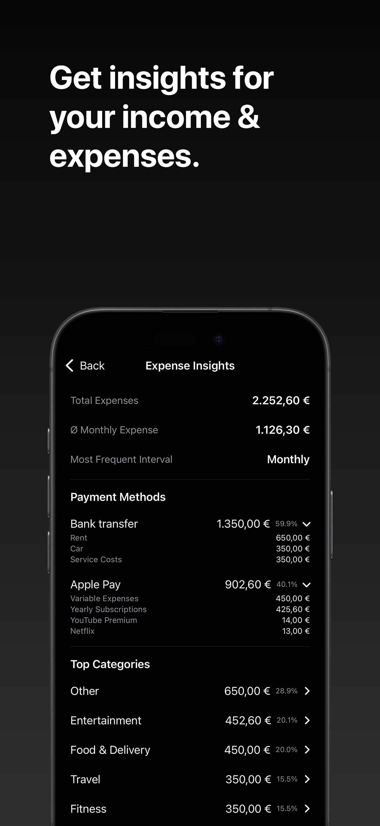 Média Subzy - L'application financière la plus simple - suivi financier manuel 4