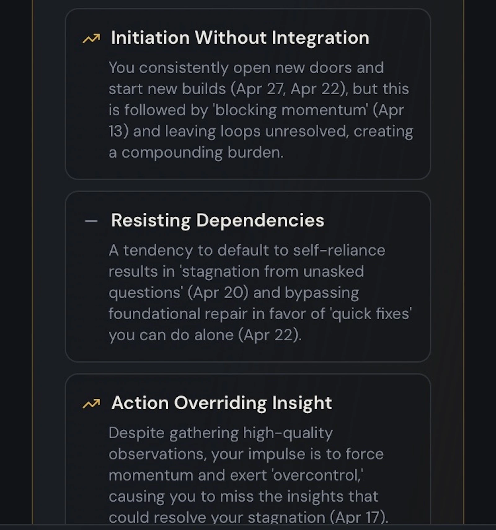 Saga AI – Pattern Intelligence screenshot 3