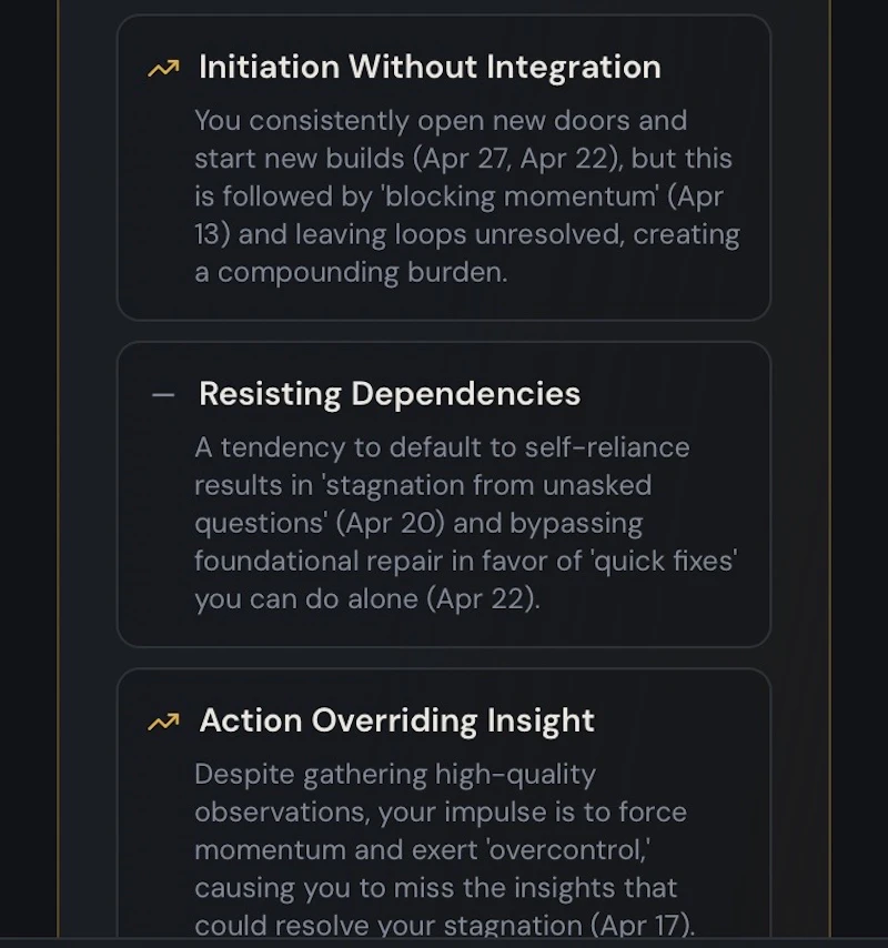 Saga AI – Pattern Intelligence screenshot 3