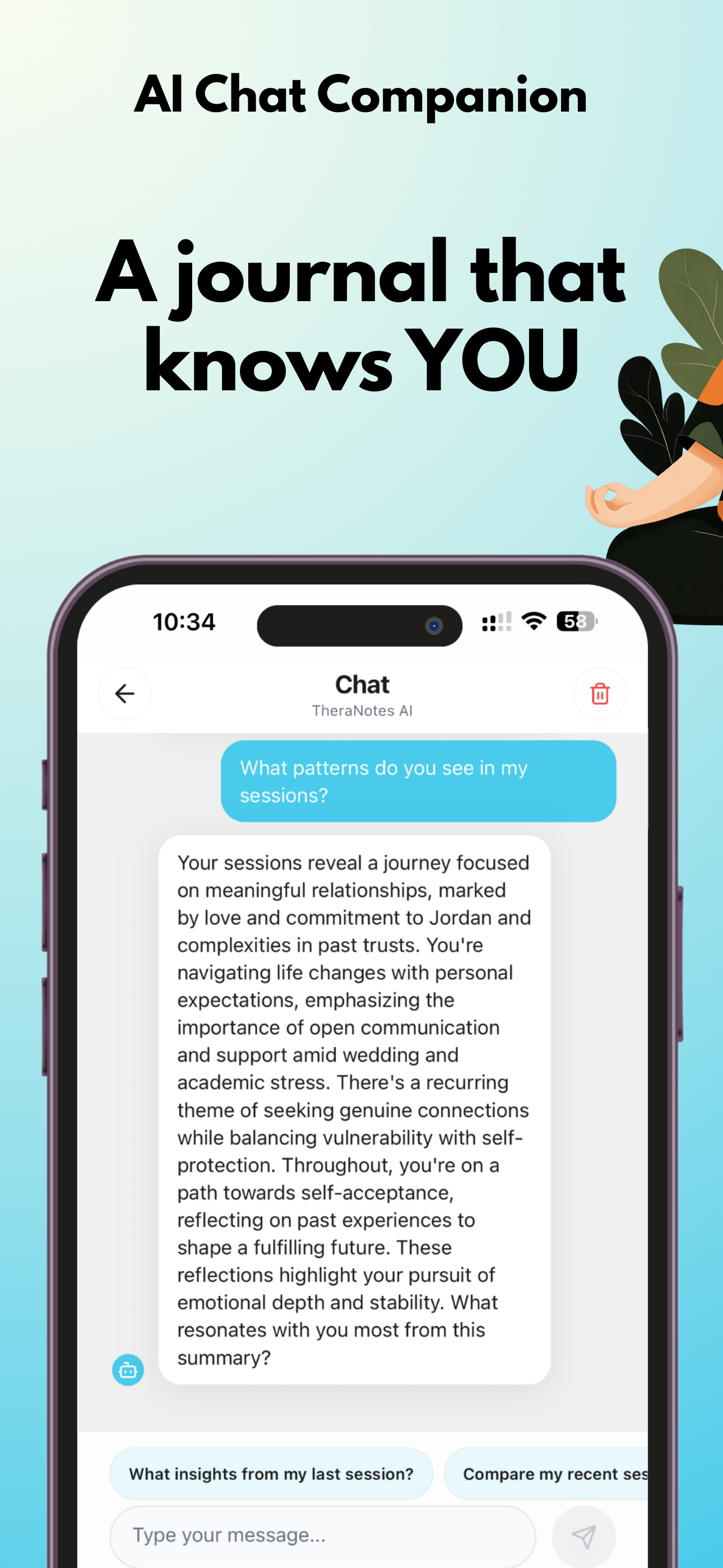 TheraNotes: AI Therapy Journal gallery image