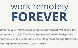 Work Remotely Forever media 3