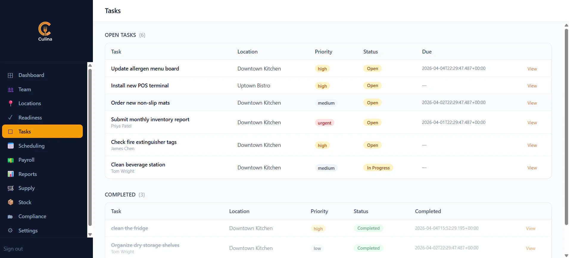 Culina Core screenshot 2