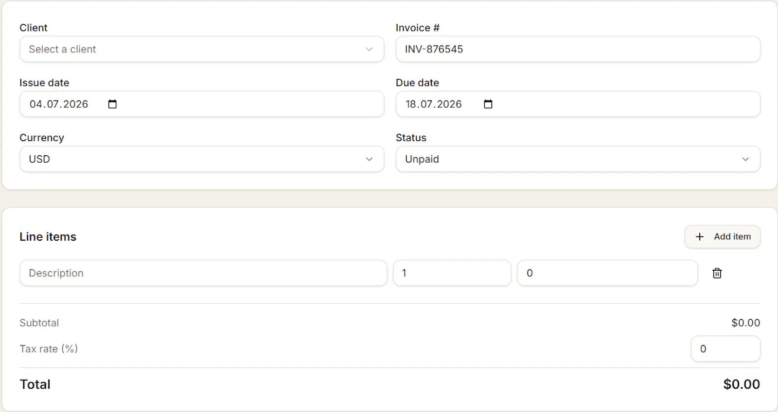 Ledgerly — Invoice Tracking screenshot 5