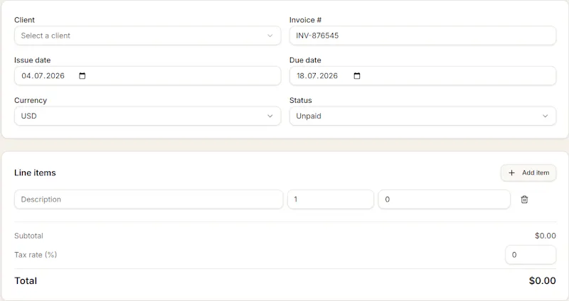 Ledgerly — Invoice Tracking screenshot 5