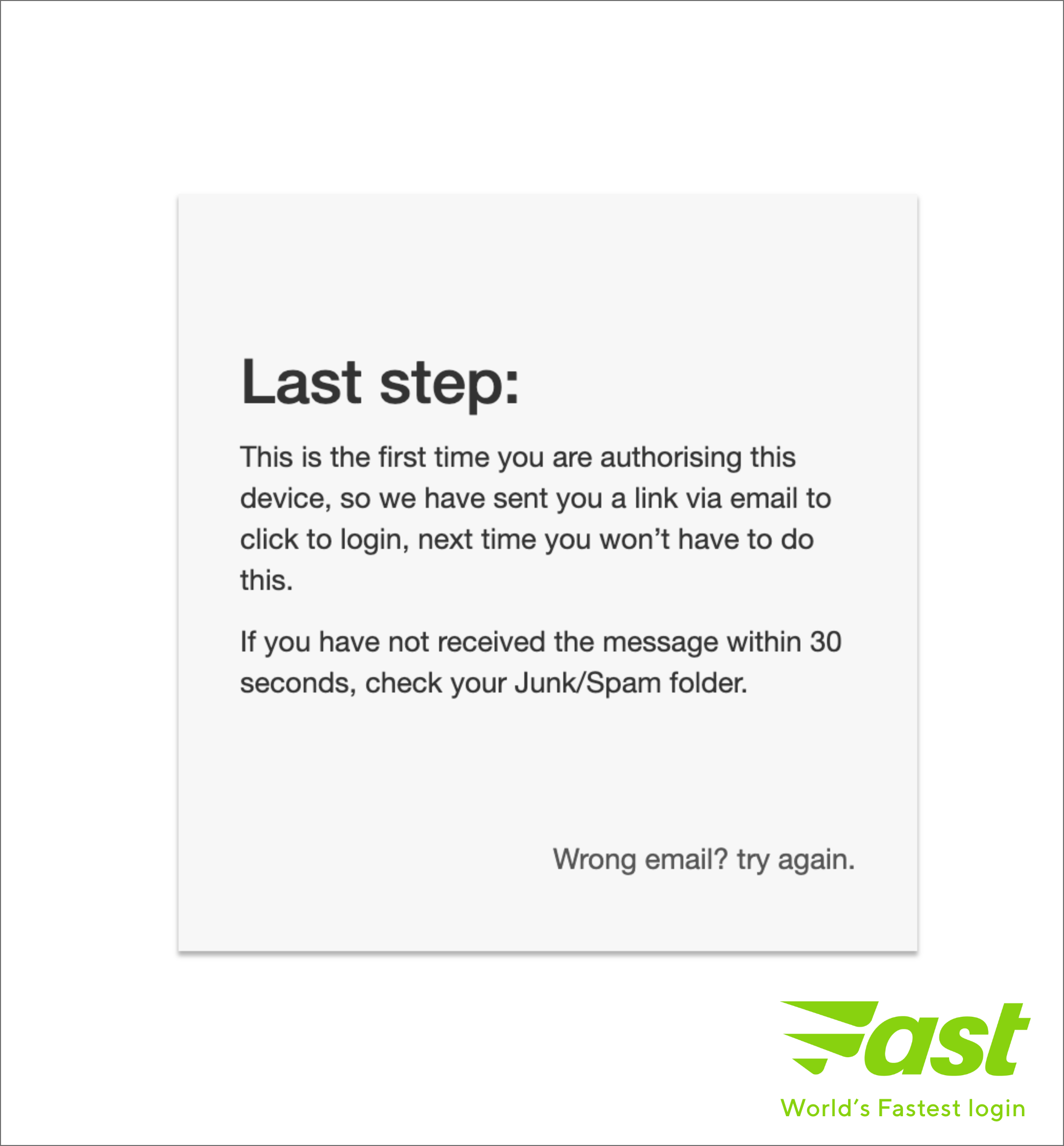 Fast Login on WordPress gallery image