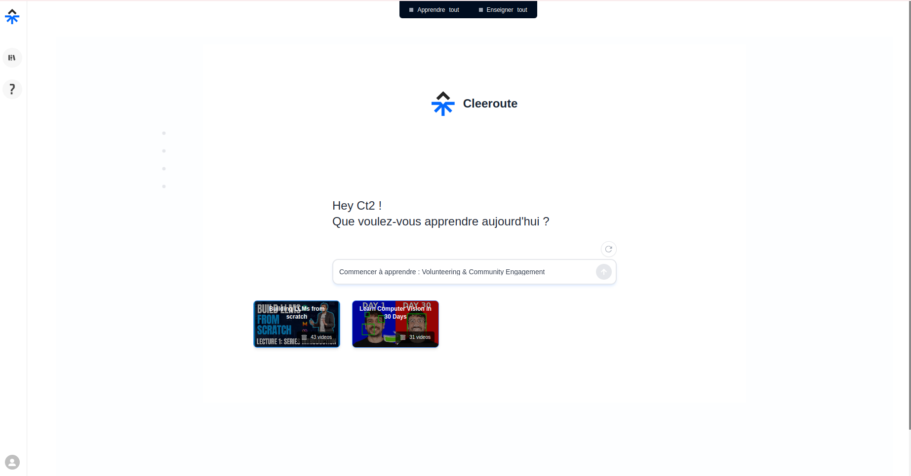 Cleeroute - Screenshot 2 showing product features and functionality