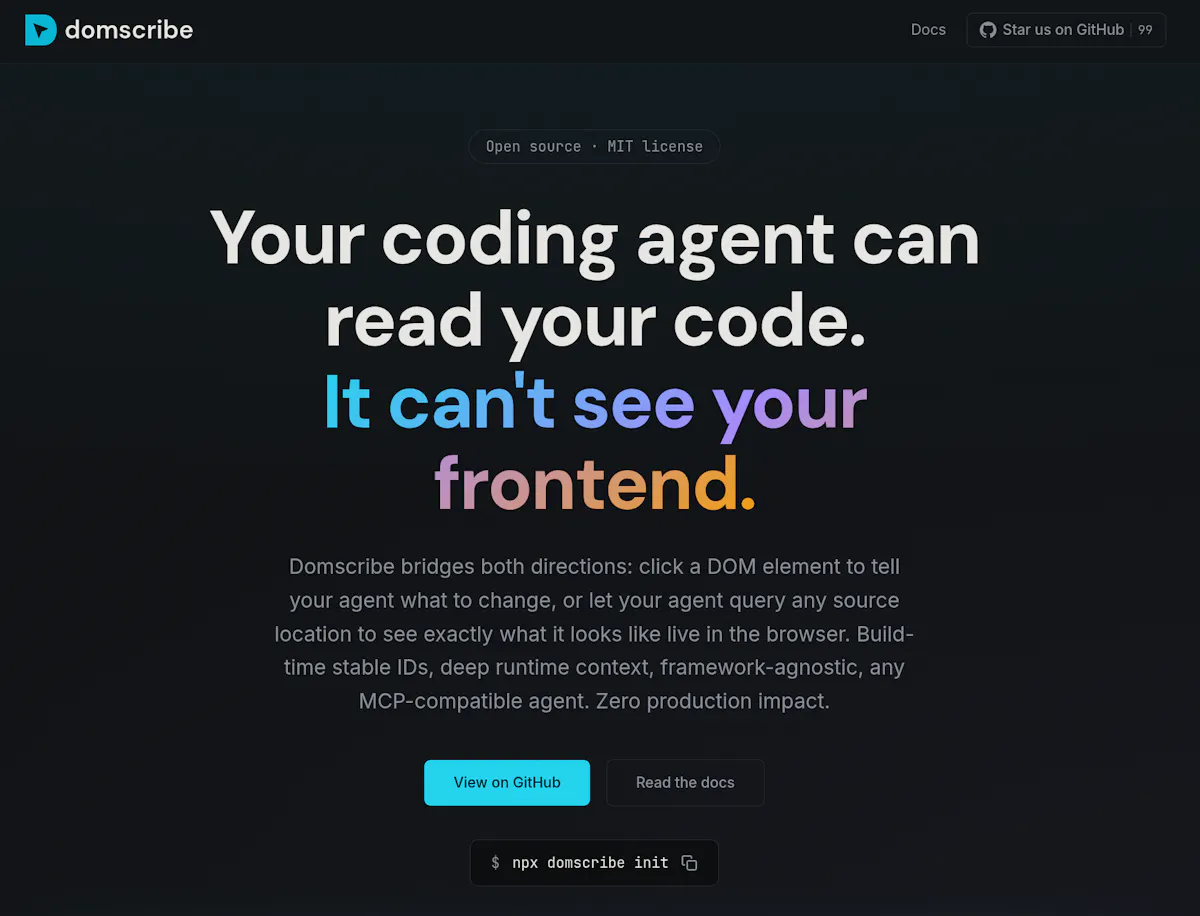 Domscribe