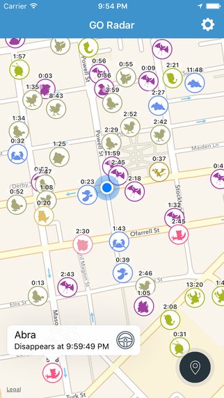 Working Live Map for Pokémon GO - NO login or Scrape! gallery image