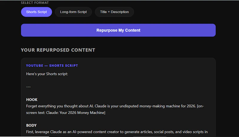 RepurseAi screenshot 3