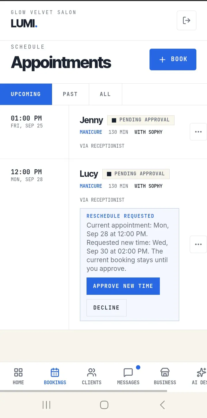 Lumi Receptionist gallery image