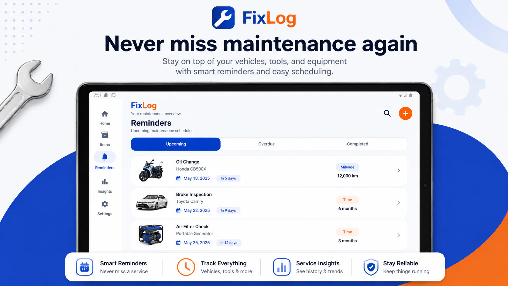 FixLog: Repair Tracker screenshot