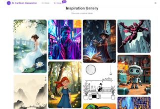 Free Online AI Cartoon Generator gallery image