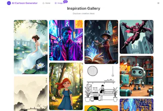 Free Online AI Cartoon Generator gallery image