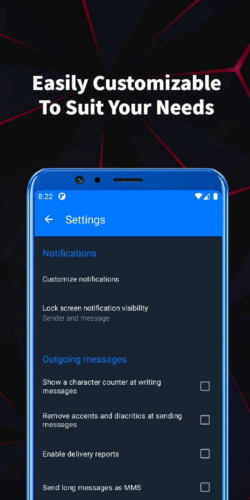 SMSgram - SMS Messenger พร้อมการออกแบบเช่นโทรเลข media 3