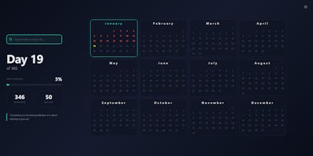 Year Dot Calendar gallery image