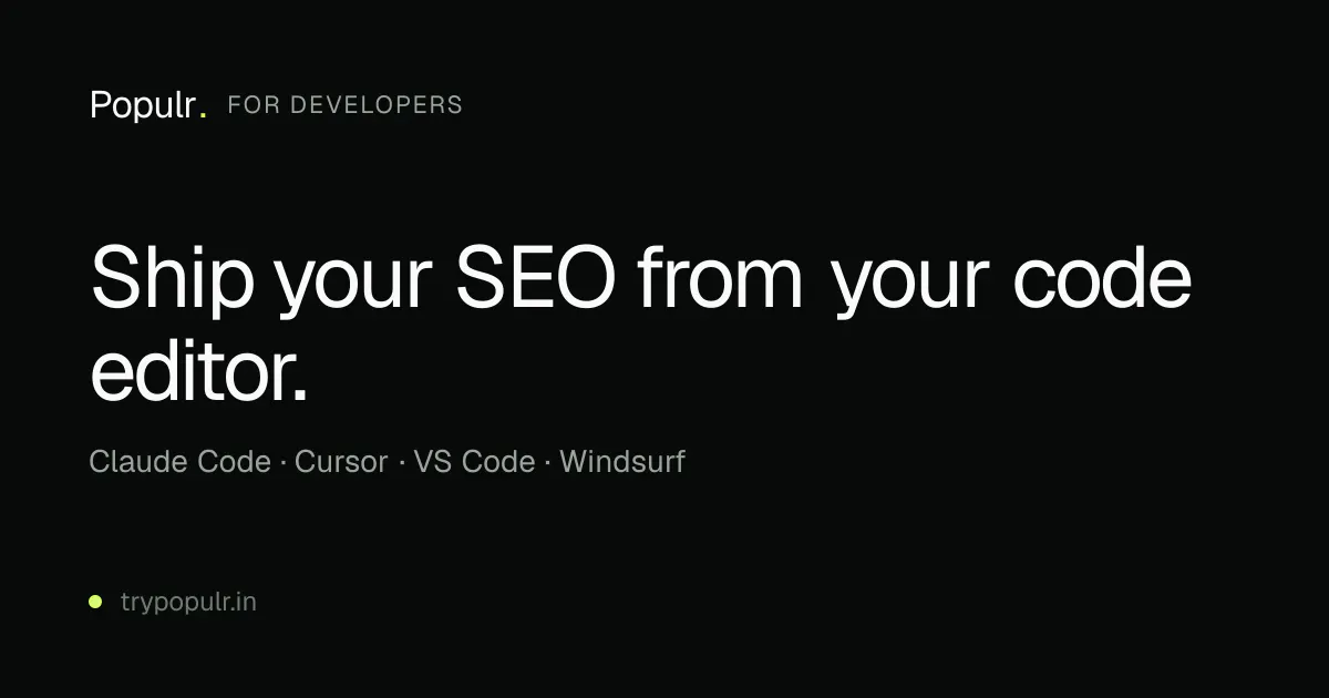 Populr SEO gallery image