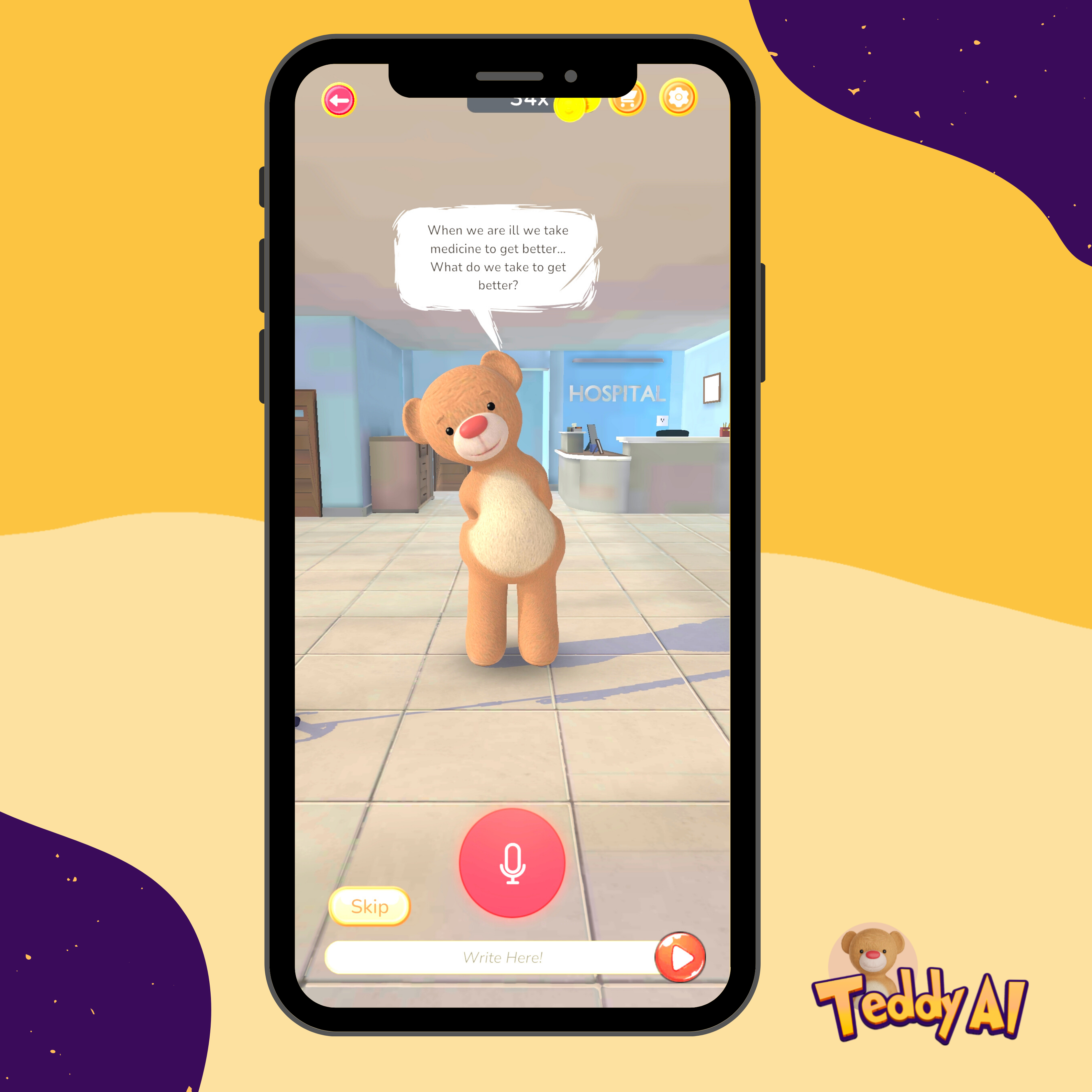 Teddy ai - Der Konversations -KI -Studienkumpel für alle Kinder Medien 10