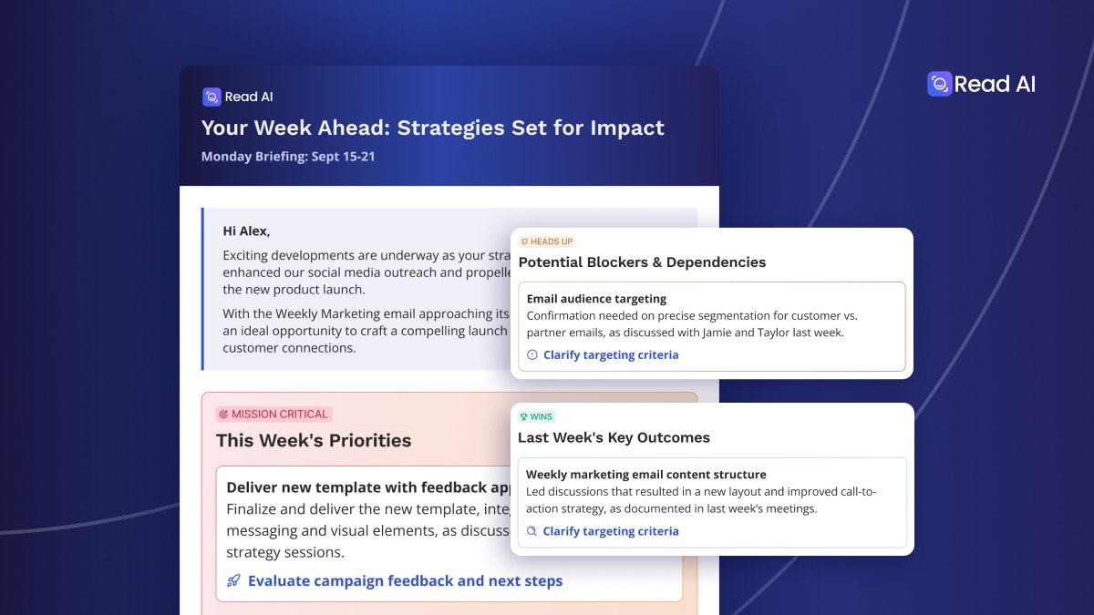 Read AI Agents - 🚀 Designed To Streamline Your Workweek media 2