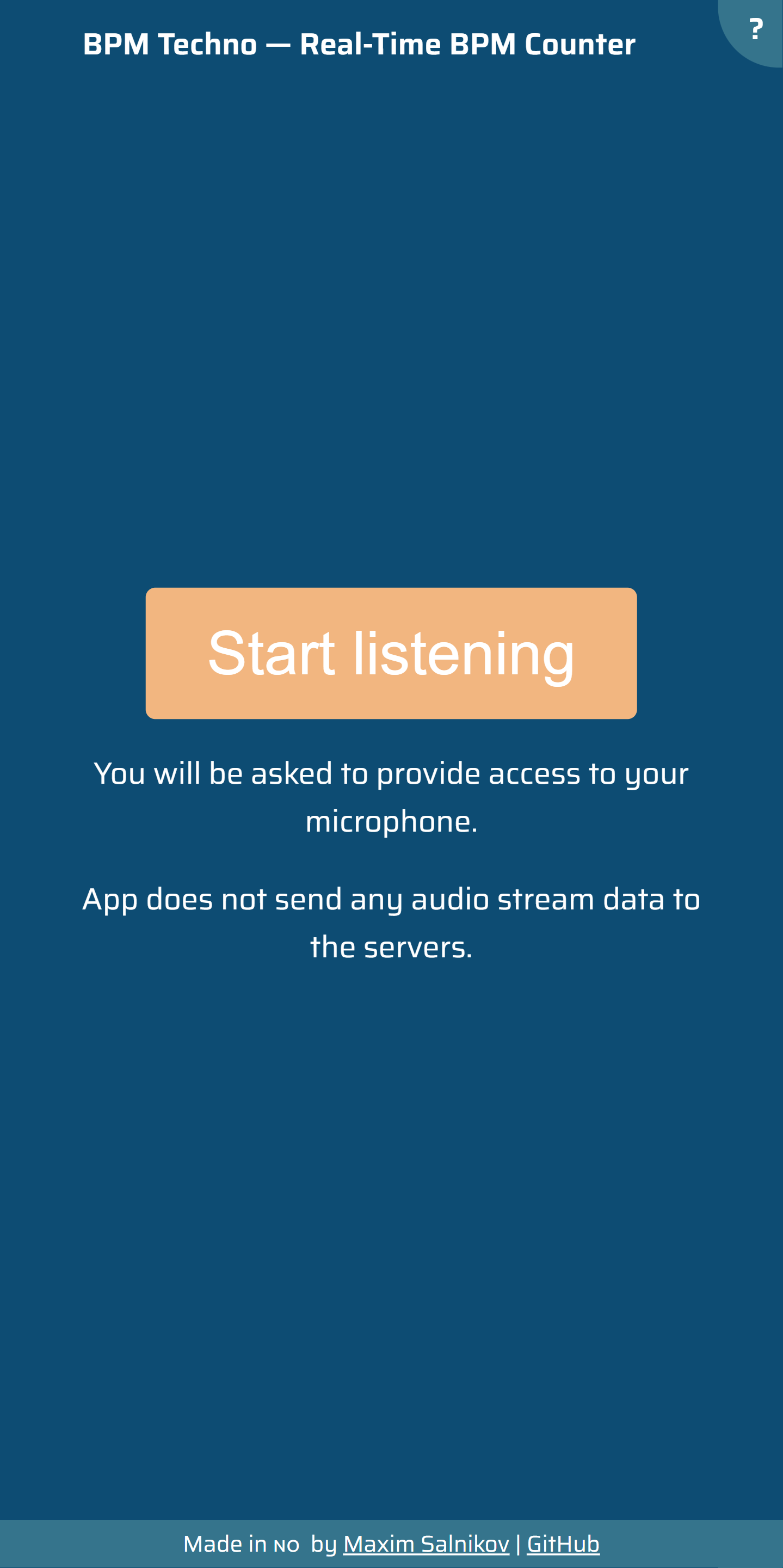 BPM Techno - Free Real-Time BPM Counter gallery image