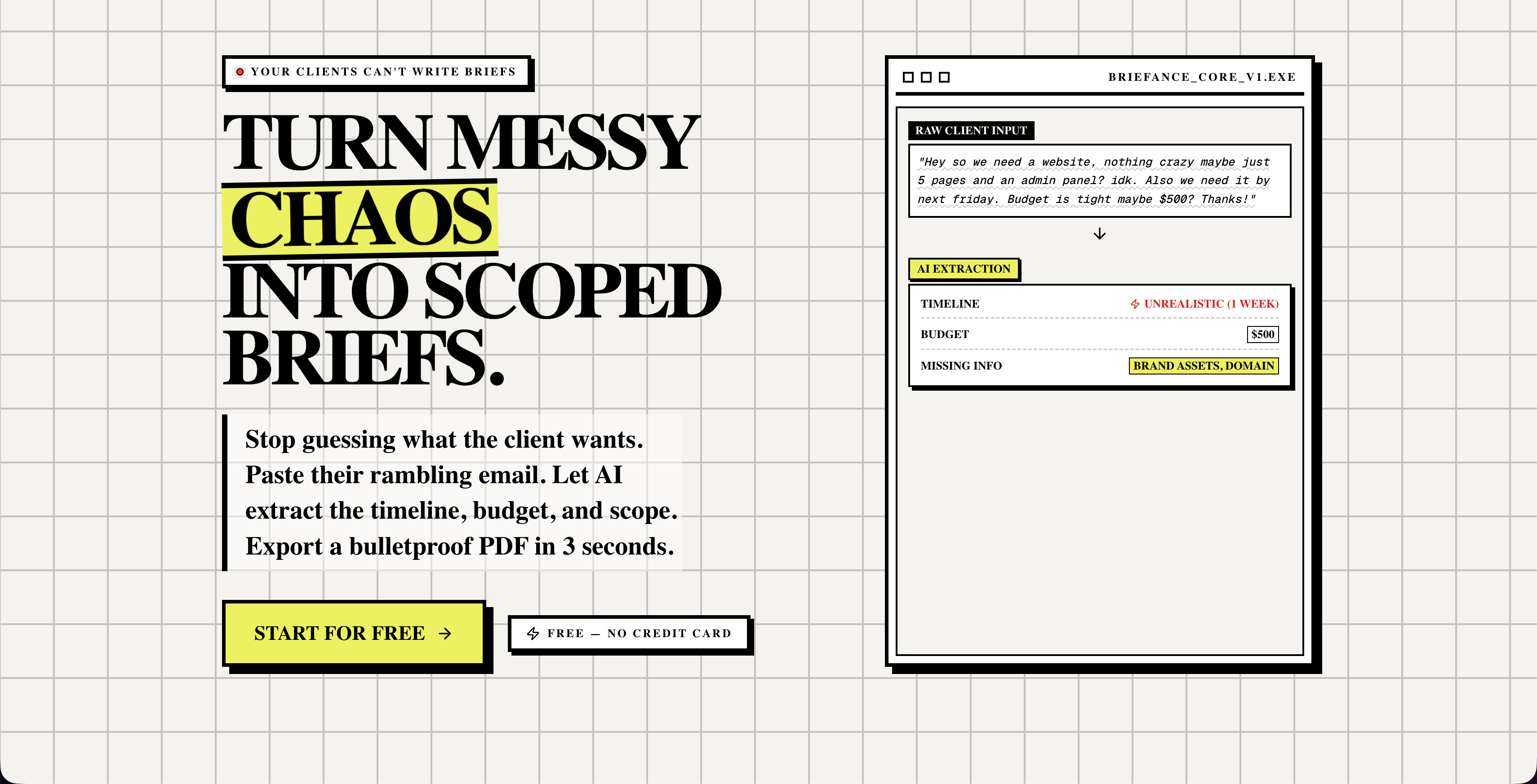 Briefance gallery image