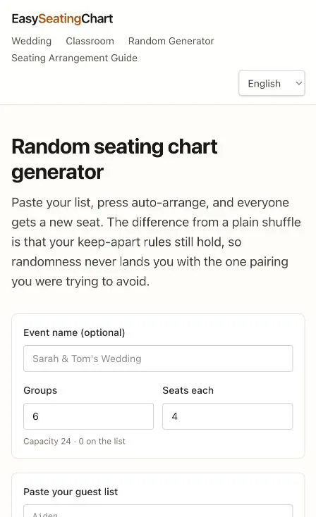 EasySeatingChart gallery image