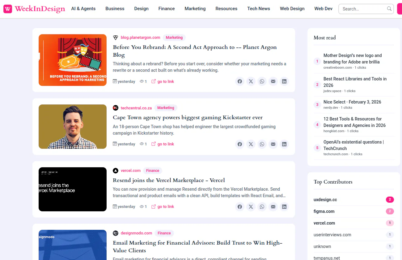 Week in Design