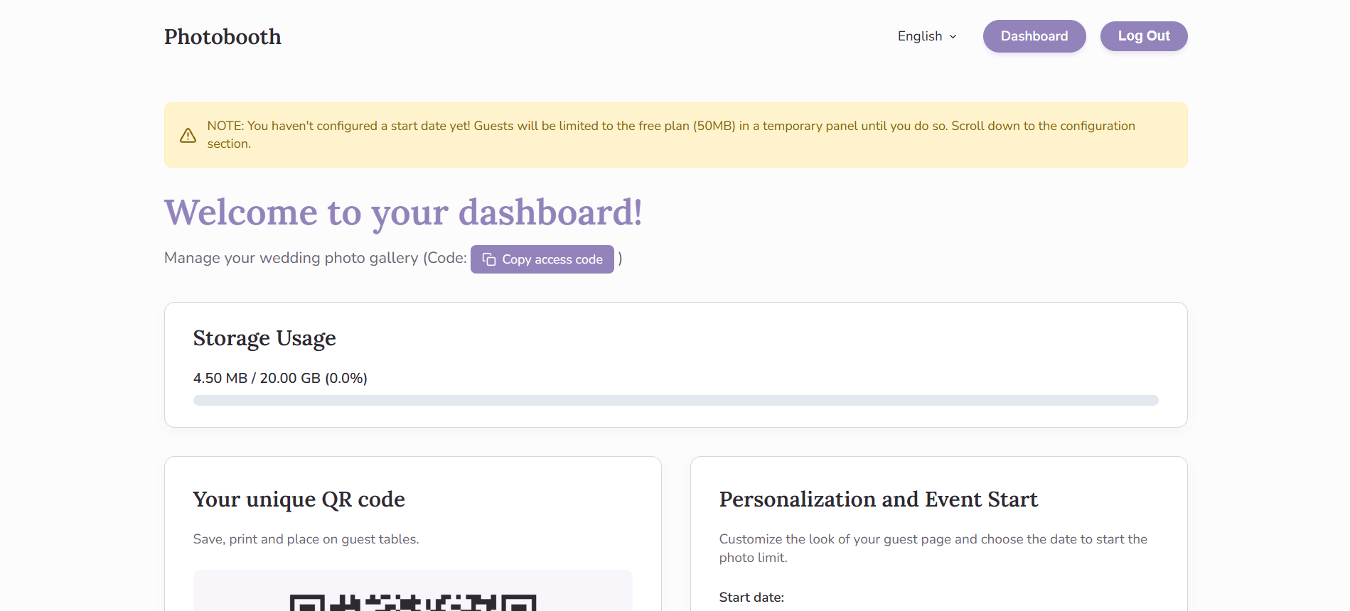Photobooth - Screenshot 2 showing product features and functionality