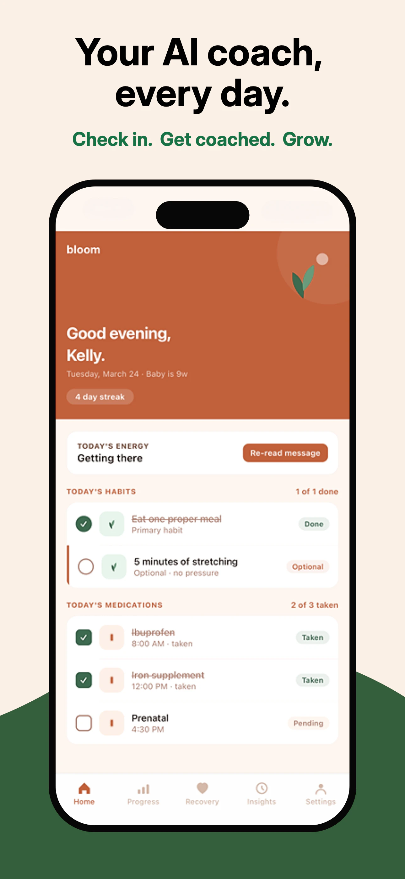 Bloom: New Parent Wellness logo