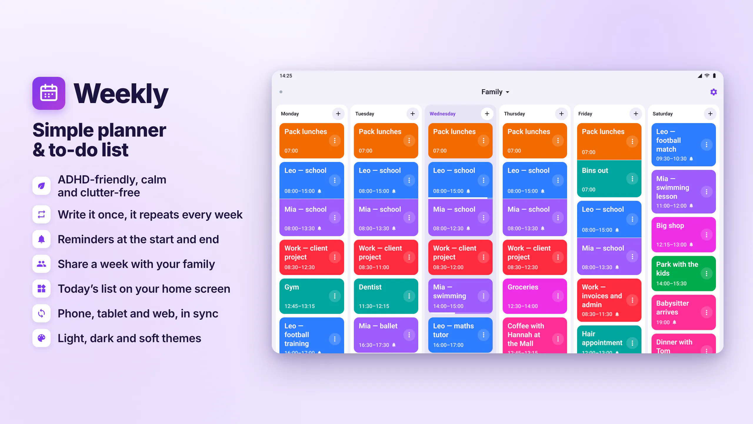 Weekly – Planner & To-Do List gallery image