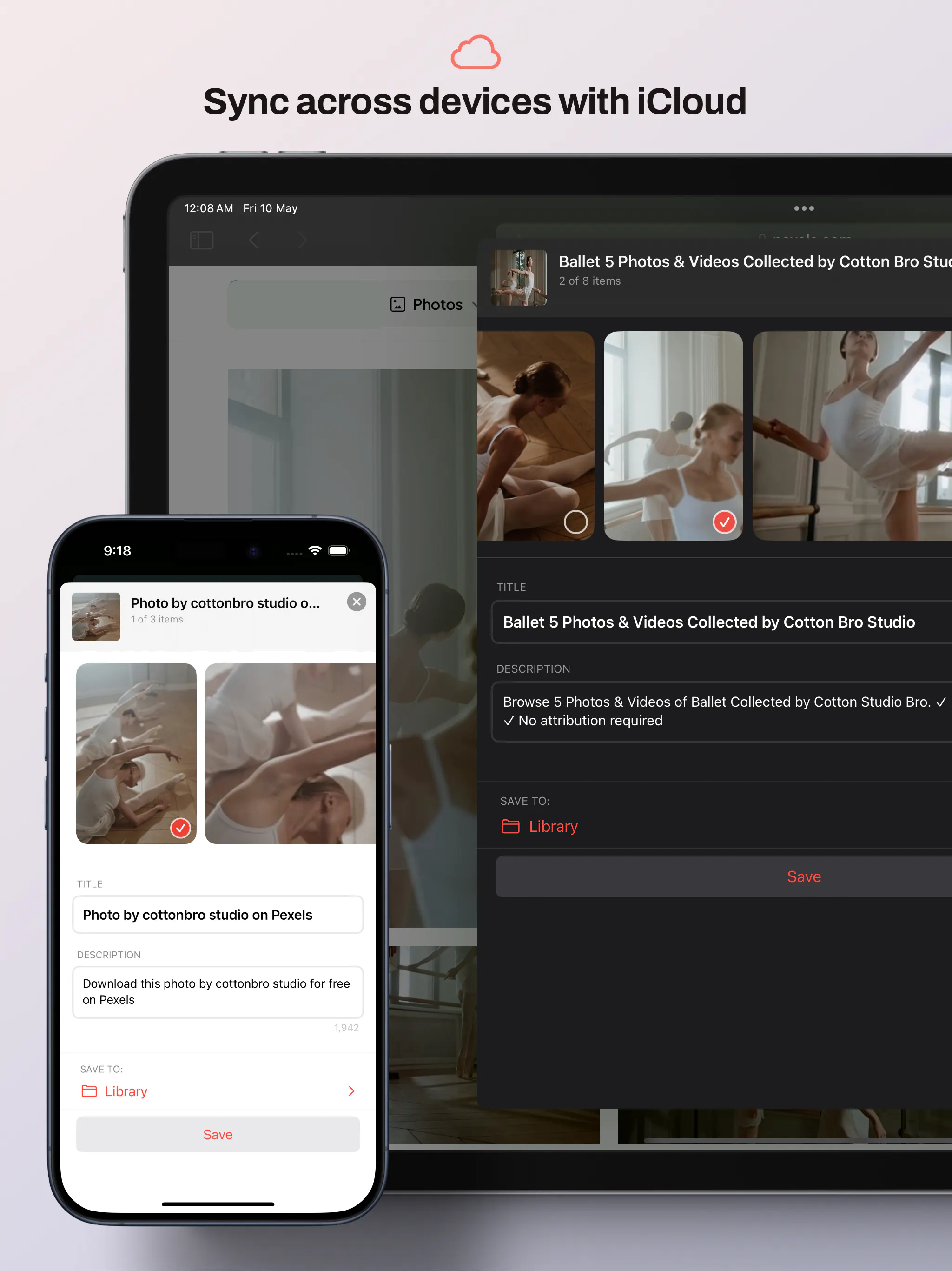 Curator Tearsheets App gallery image