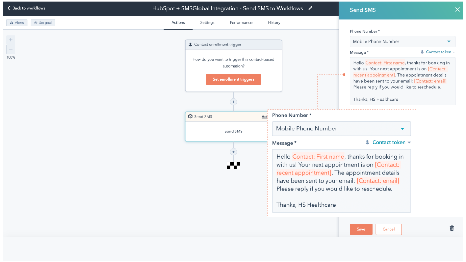 SMS For HubSpot by SMSGlobal gallery image