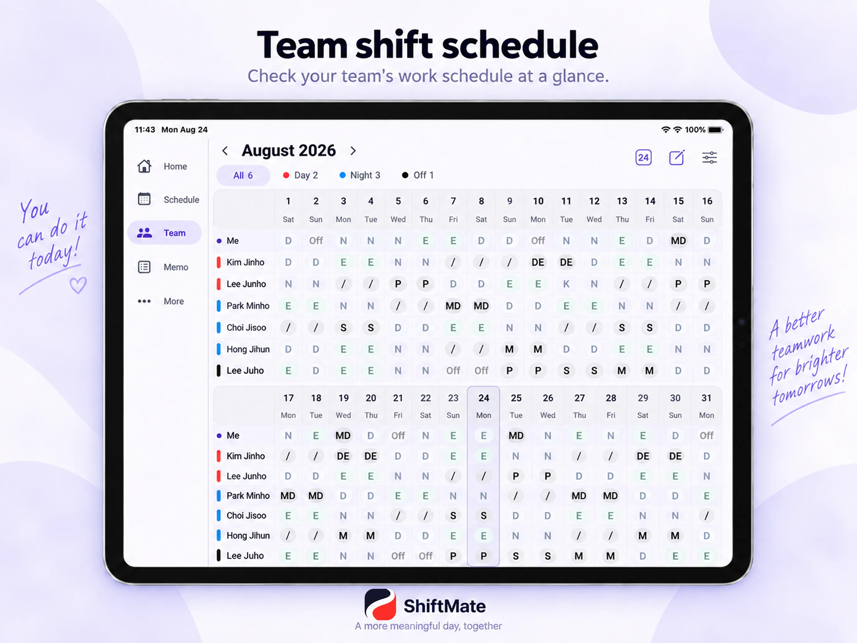 ShiftMate - Nurse shift calendar gallery image
