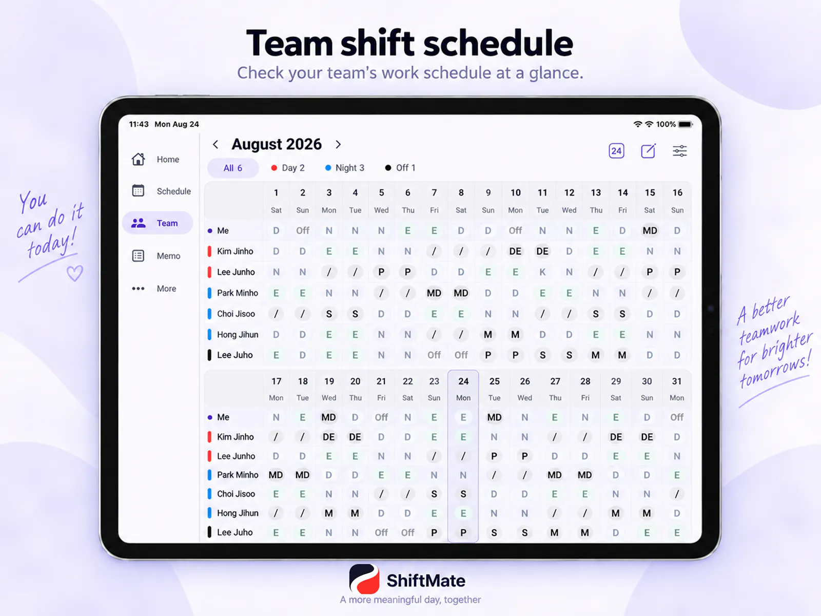 ShiftMate - Nurse shift calendar screenshot 12