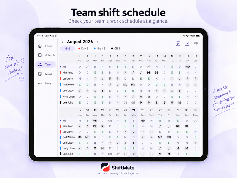 ShiftMate - Nurse shift calendar screenshot 12