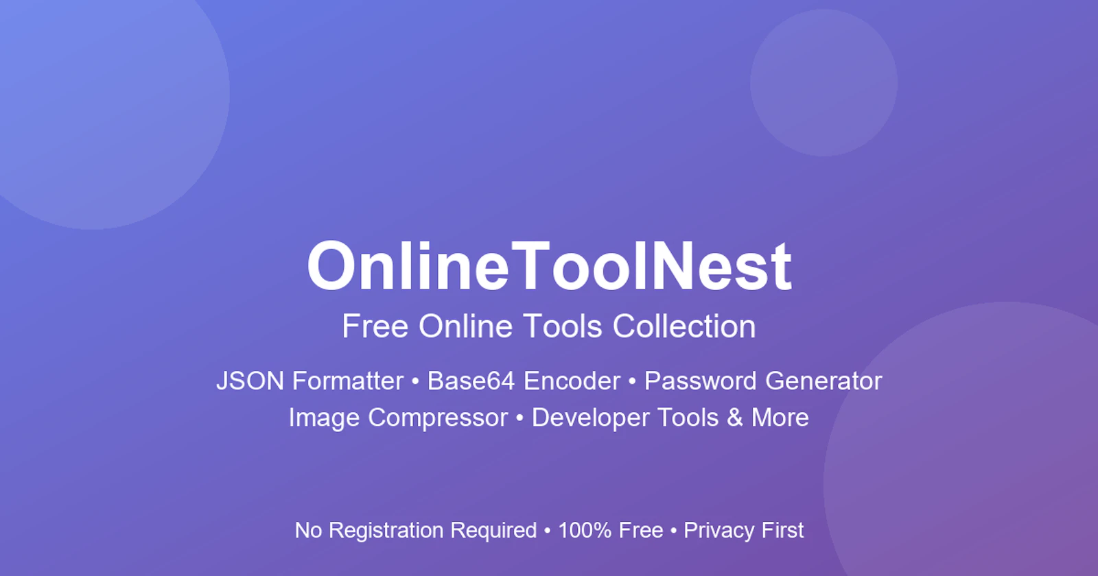 OnlineToolNest screenshot 2