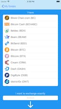 Swap Cryptocurrency for iPhone & iPad gallery image