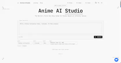 Anime AI Studio gallery image