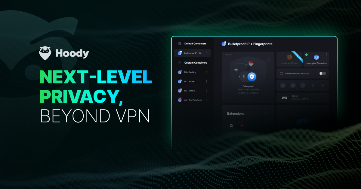 startuptile Hoody-Next-level privacy beyond VPNs