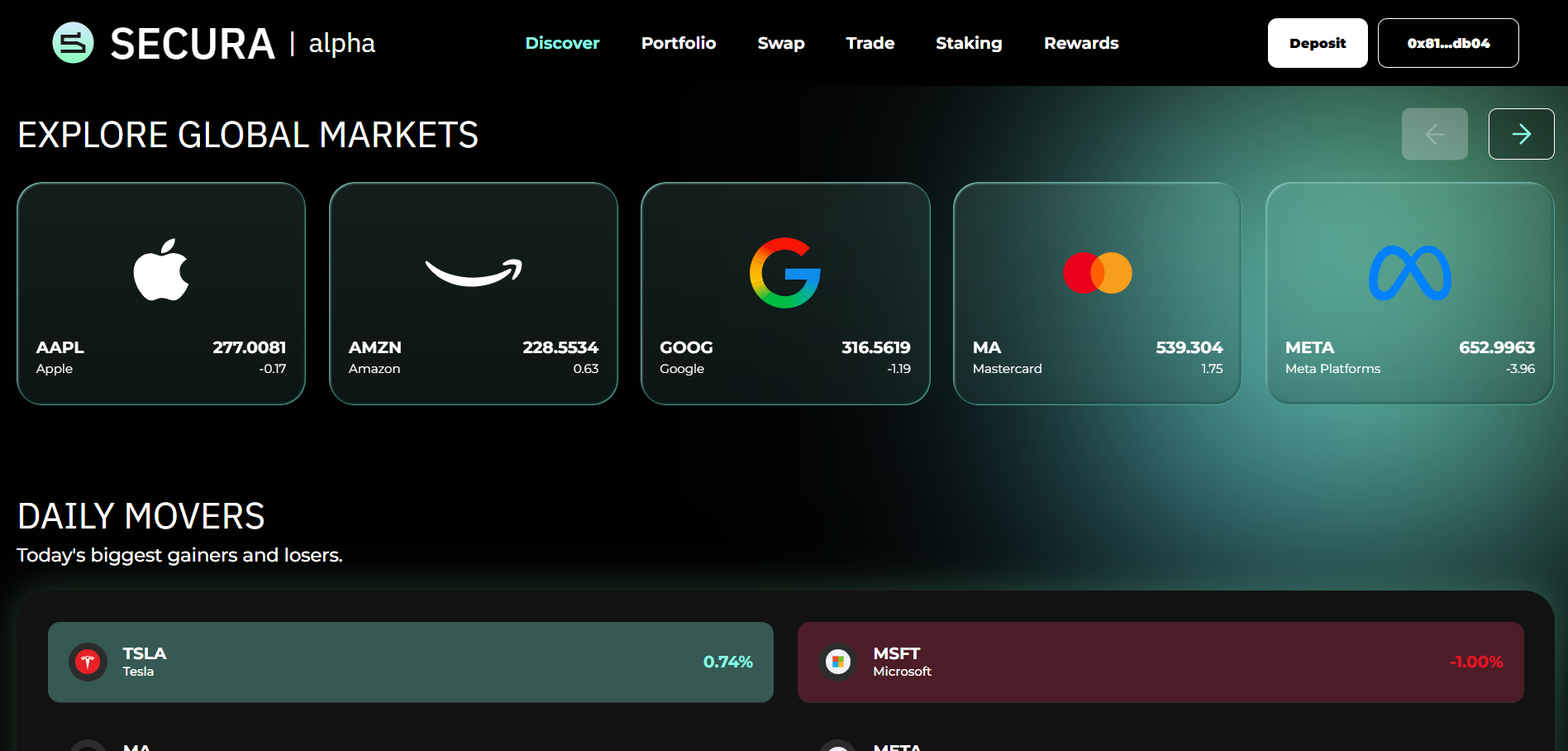 Secura - Main product screenshot demonstrating key features and user interface