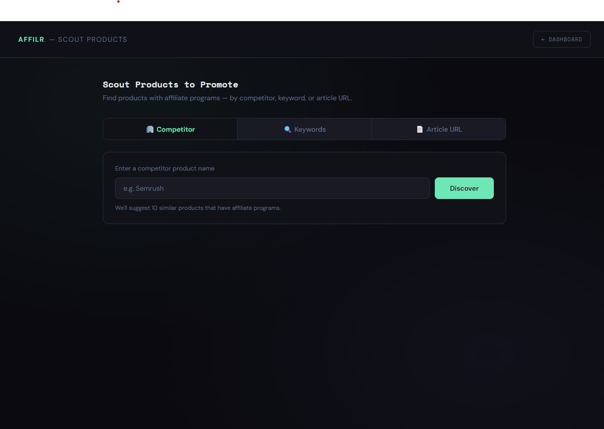 Affilr gallery image