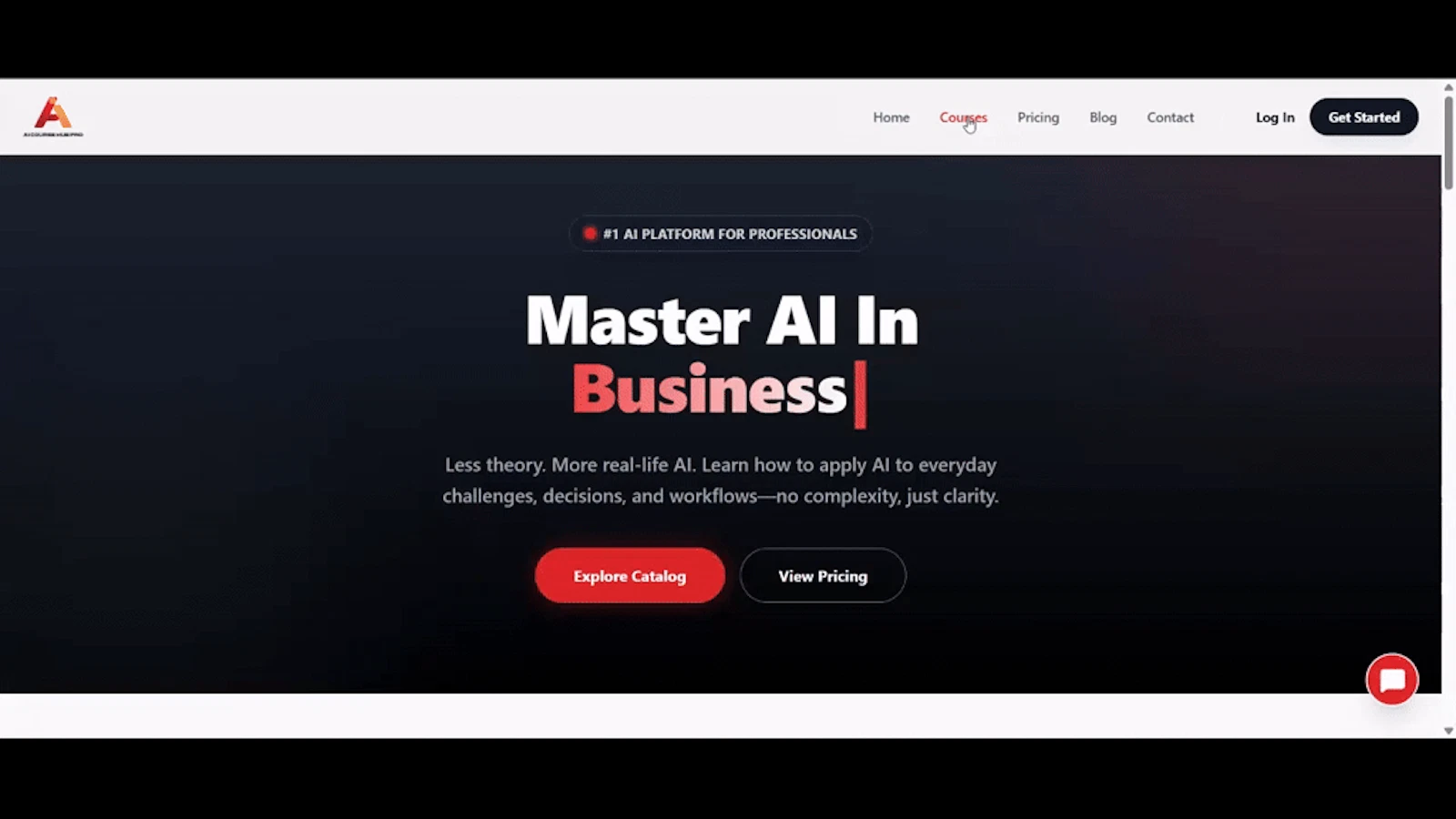 AICourseHubPro screenshot 1 (video preview)