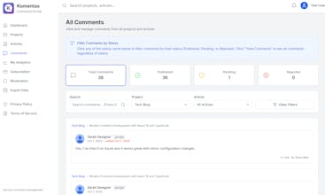 Komentas gallery image