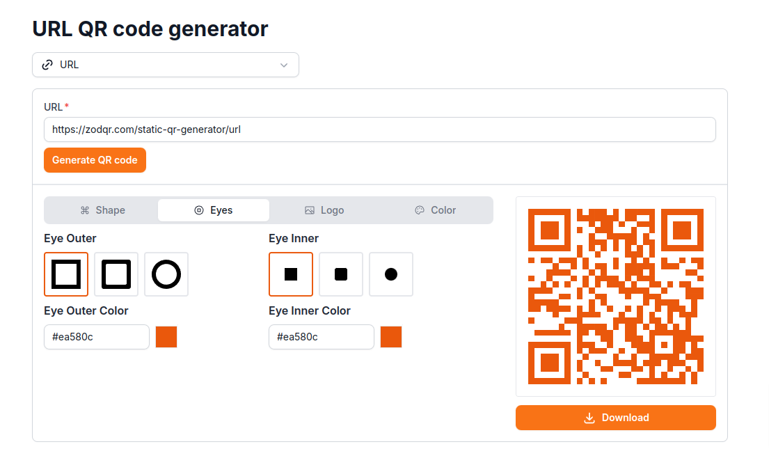 Zodqr - URL'nizi saniyeler içinde QR koduna değiştirin medya 3
