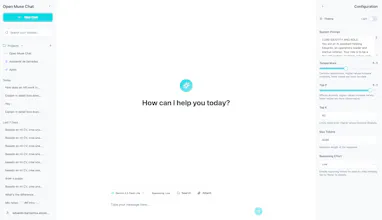 Open Muse Chat gallery image