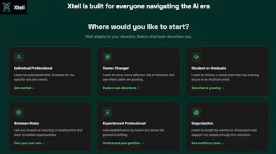 Xtell: AI Career & Labour Market Intel gallery image