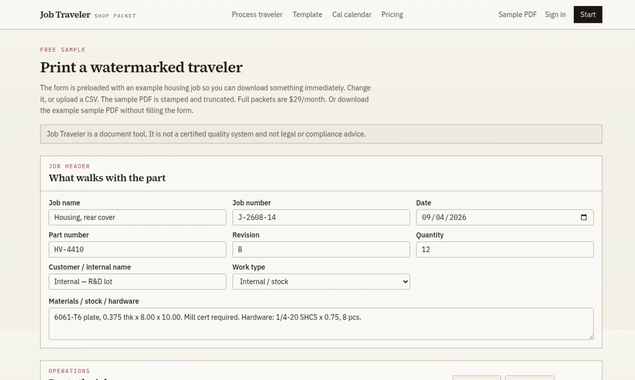 Job Traveler gallery image