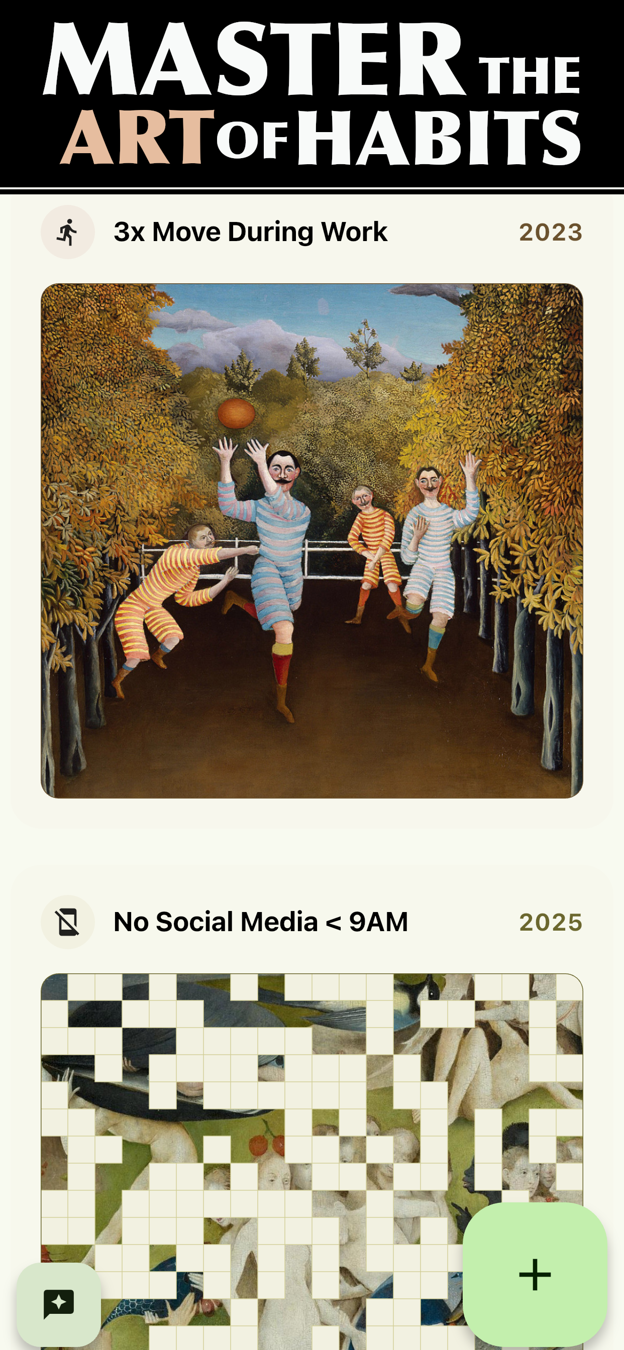 5Y Habit Tracker: Art Edition gallery image