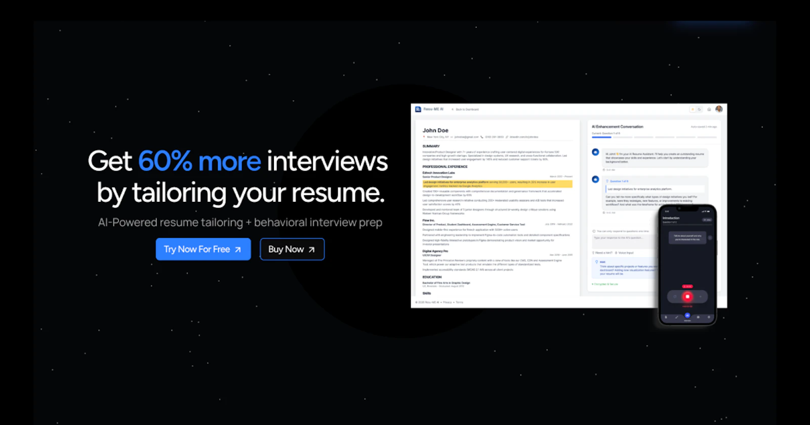 Resu-ME AI screenshot 1
