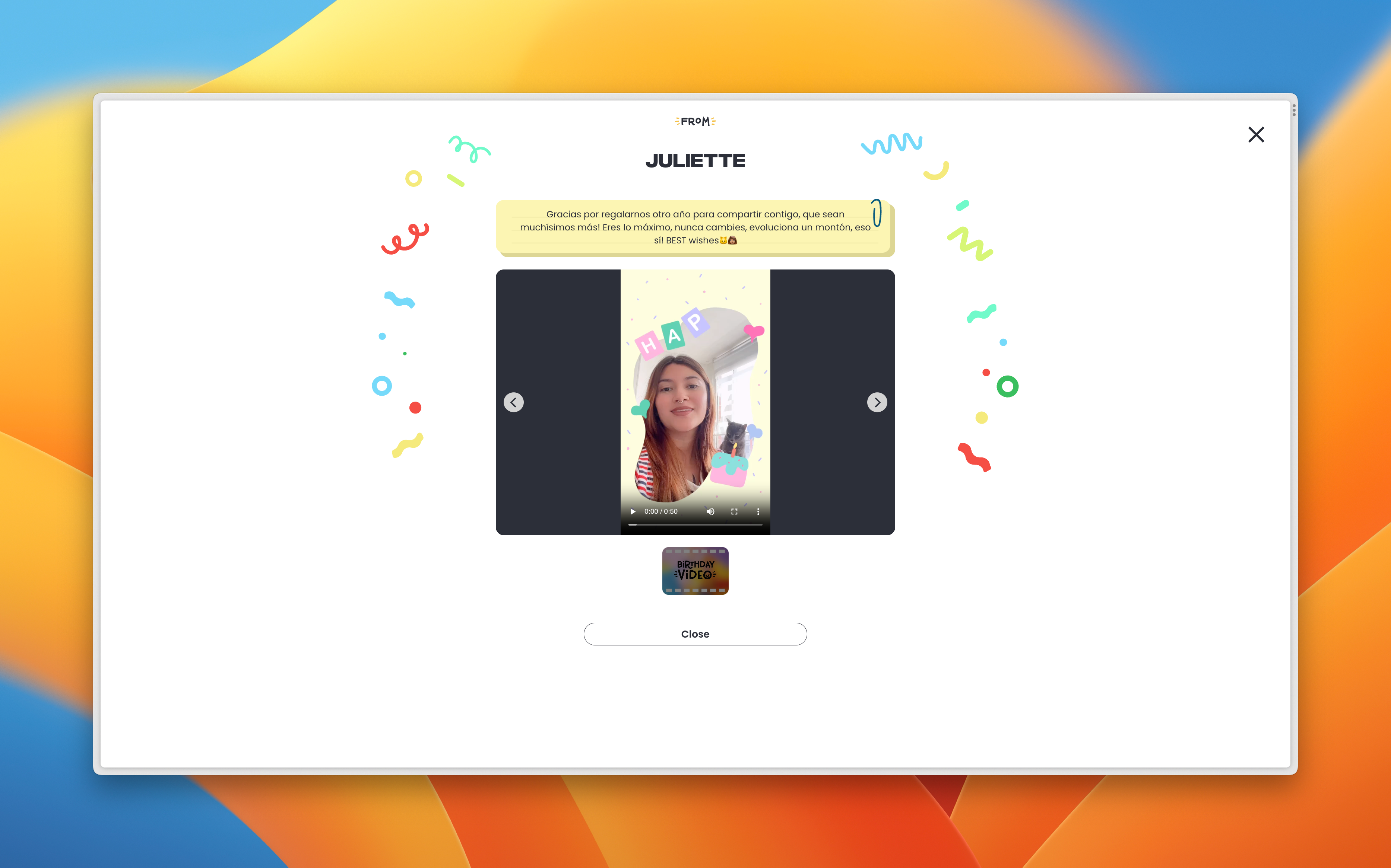 Mídia 5 de Hello Hello - Transforme aniversários em memórias inesquecíveis