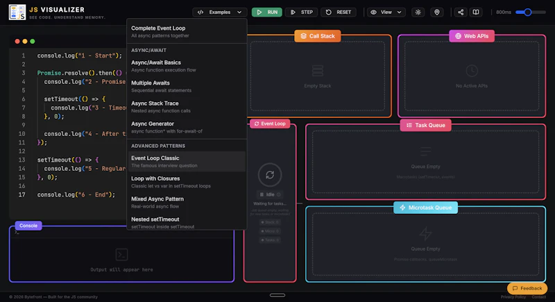 JS Visualizer screenshot 4